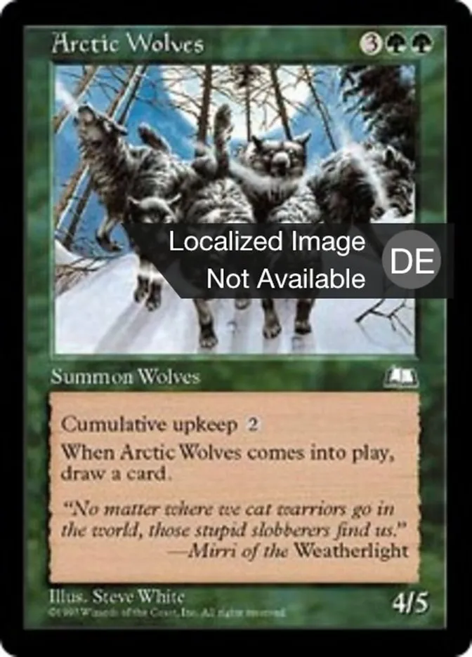 Polarwölfe kaufen - Weatherlight bei TcG Love