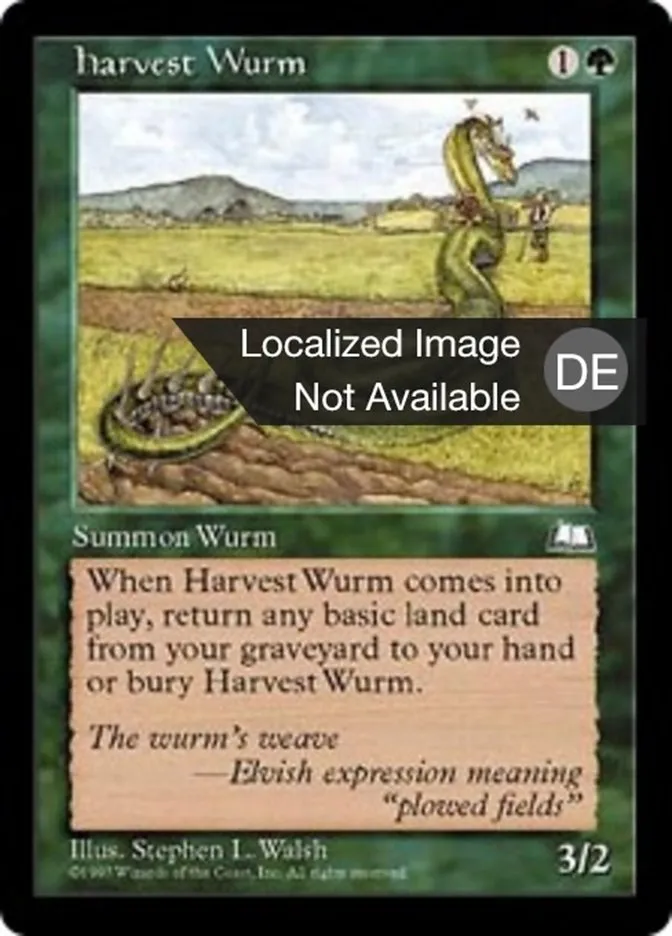 Erntewurm kaufen - Weatherlight bei TcG Love