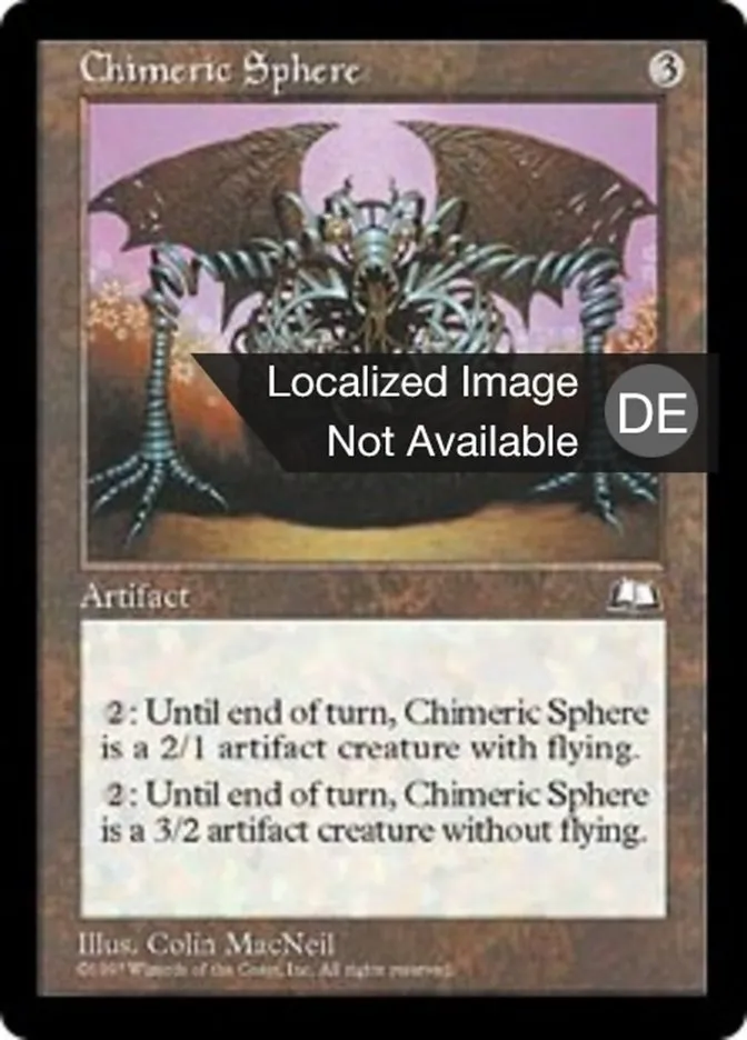 Chimärenkugel kaufen - Weatherlight bei TcG Love