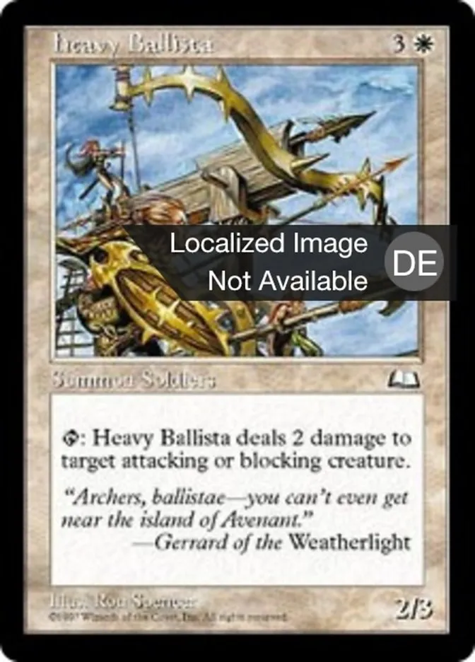 Schwere Ballista kaufen - Weatherlight bei TcG Love