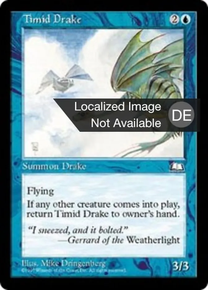 Ängstlicher Sceada kaufen - Weatherlight bei TcG Love