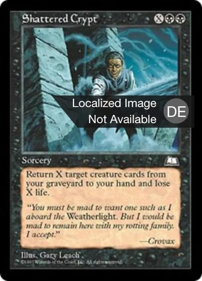 Aufgebrochene Krypta kaufen - Weatherlight bei TcG Love