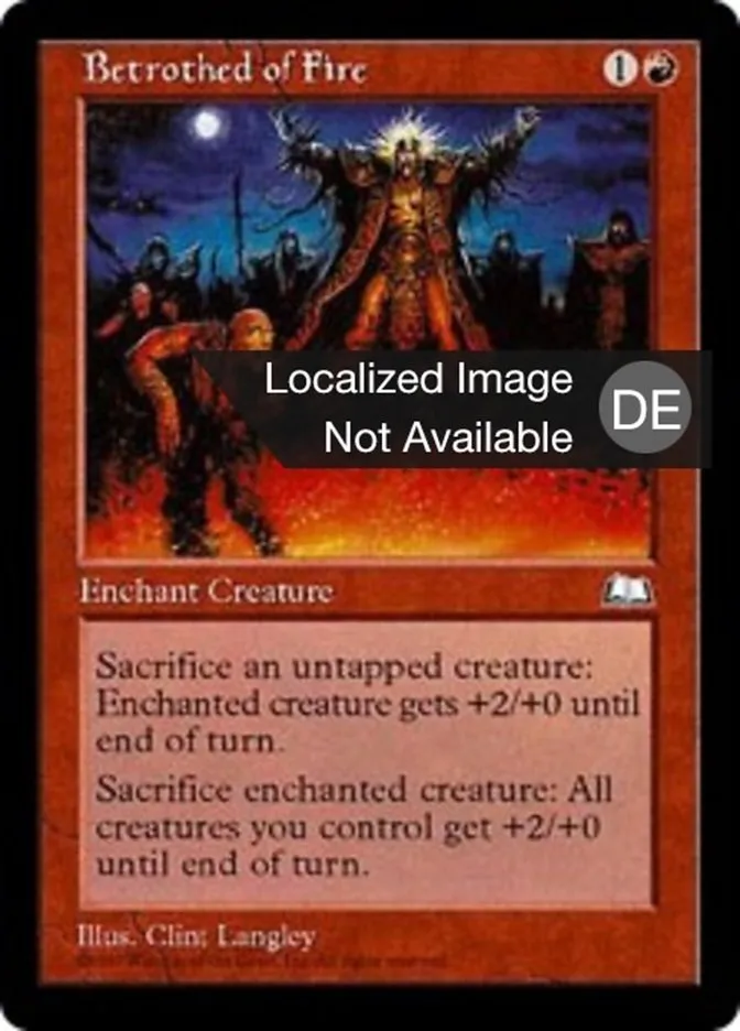 Verlobung mit dem Feuer kaufen - Weatherlight bei TcG Love