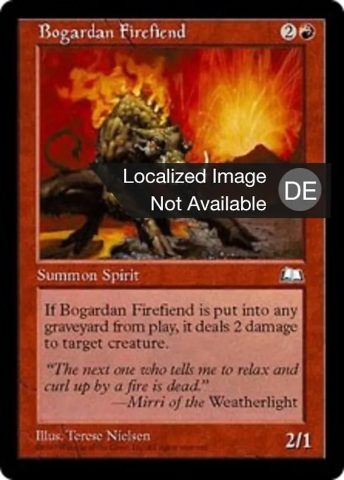 Bogardanischer Feuerunhold kaufen - Weatherlight bei TcG Love
