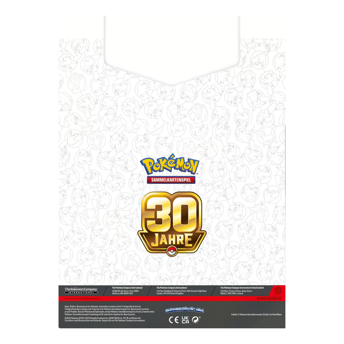 Pokémon 30 Jahre 2er-Pack-Blister Evoli (Deutsch) – Bild 2