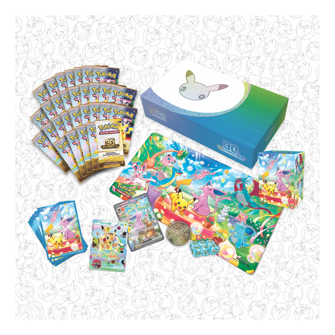 30th Celebration Ultra-Premium Collection Day: Pikachu ex & Espeon ex (English) – Bild 2