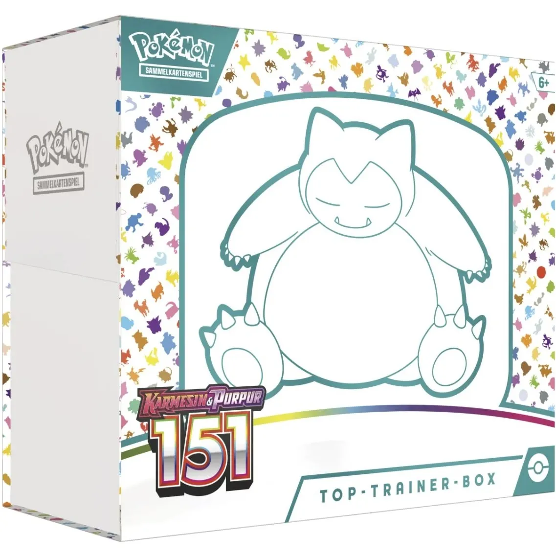 Karmesin & Purpur 151 KP 3.5 Top Trainer Box (Deutsch)